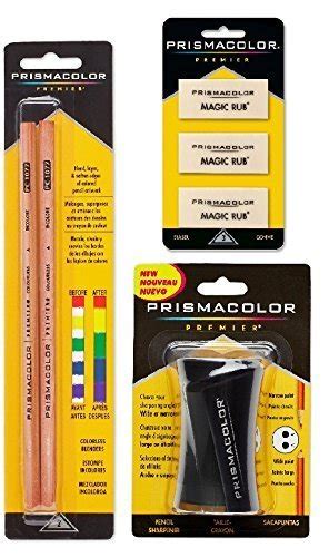 Creating Fine Details and Subtle Shadows with Prismacolor Magic Pencil Eraser